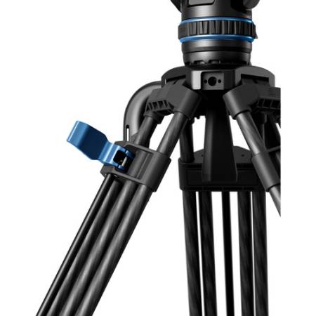 Sirui SQ75+S5 - statyw Carbon SQ75 + głowica video S5